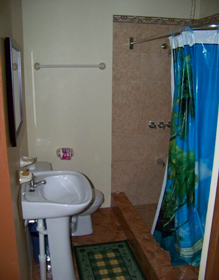 Pokój z łazienką na Jamajce