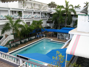 Droższy, klimatyczny hotelik na Jamajce